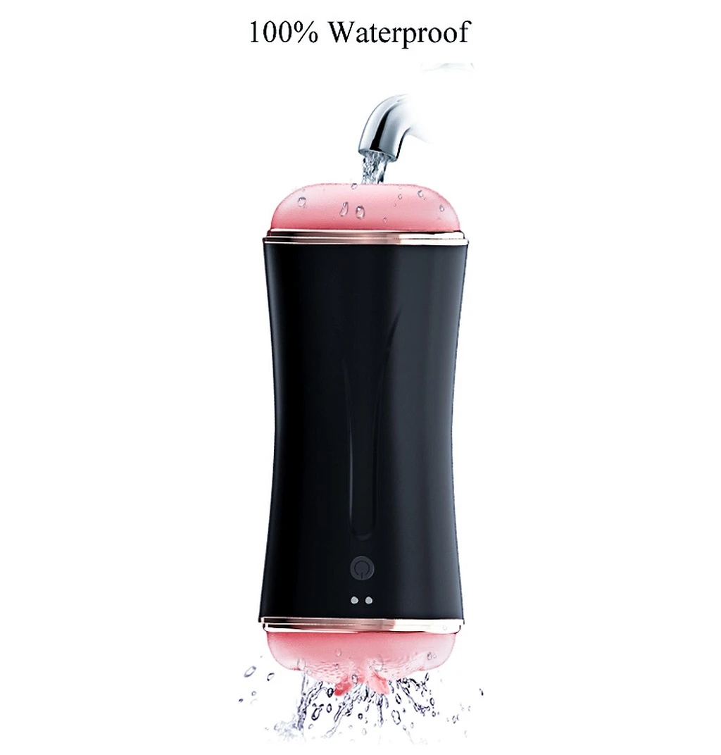 Masturbator dwustronny USB – 7 trybów, regulacja ucisku — zdjęcie 3