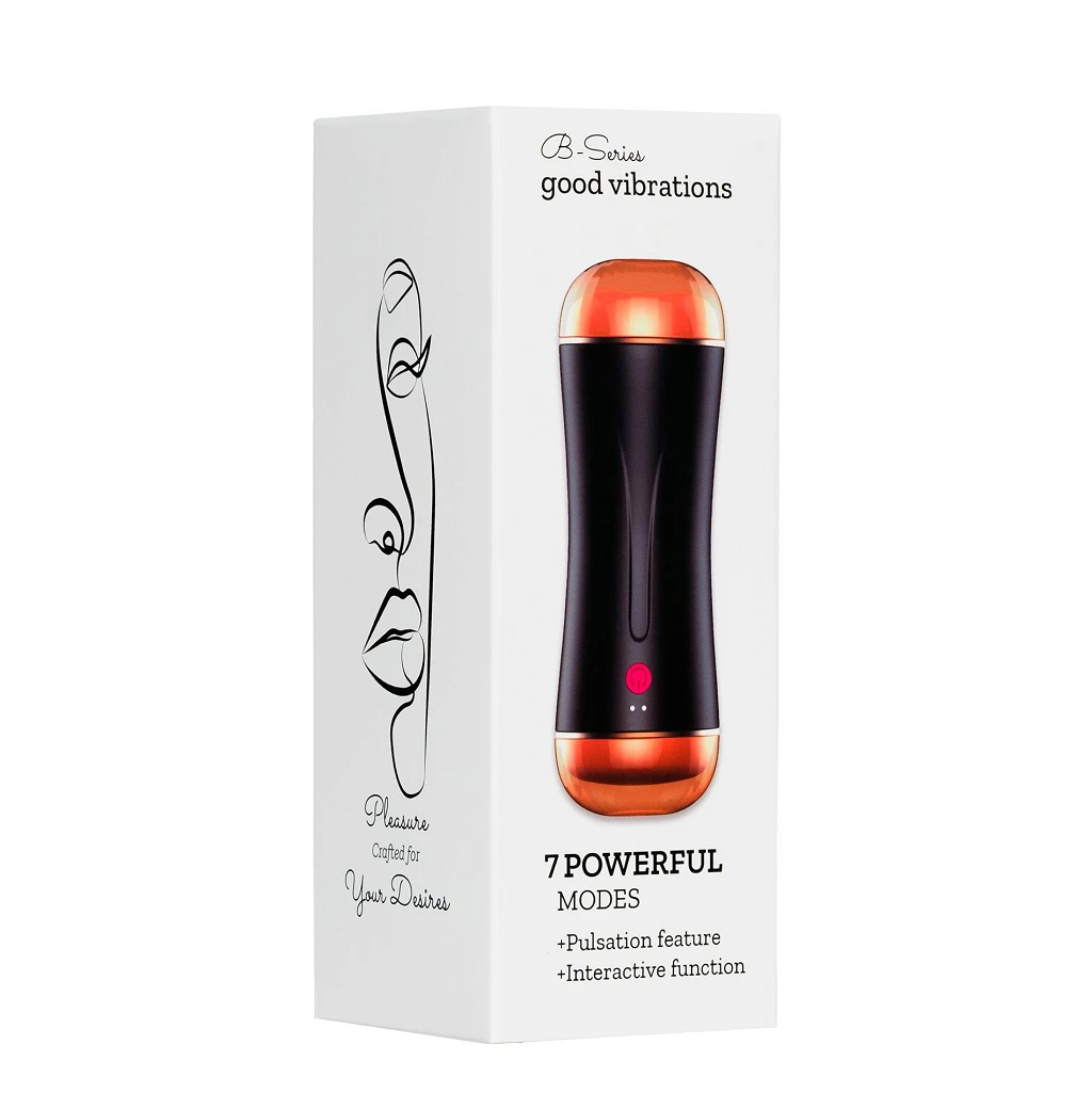Masturbator dwustronny USB – 7 trybów, regulacja ucisku — zdjęcie 7