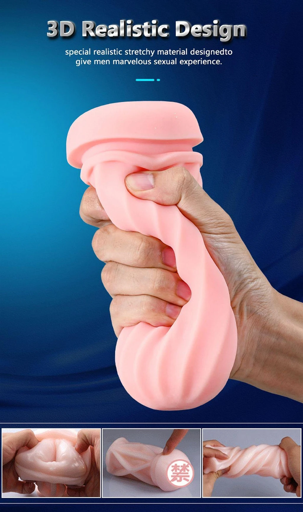 Masturbator Vibration 7 – 7 trybów ssania i wibracji — zdjęcie 6