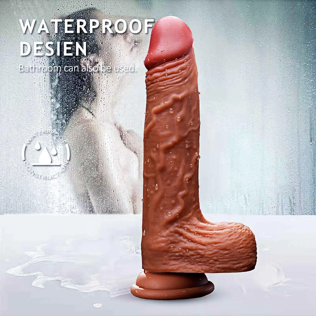 Wibrator realistyczny Vibration 10 Rotate Telescopic – 21 cm — zdjęcie 3