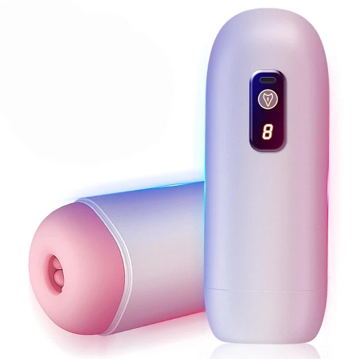 Masturbator USB – 8 trybów wibracji, 18 cm
