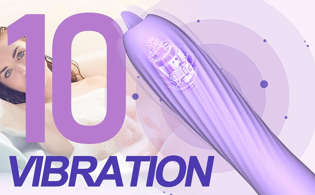 Wibrator USB z ogrzewaniem – 10 trybów, silikon — zdjęcie 9
