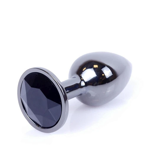 Korek biżuteryjny Dark Silver S - stal nierdzewna