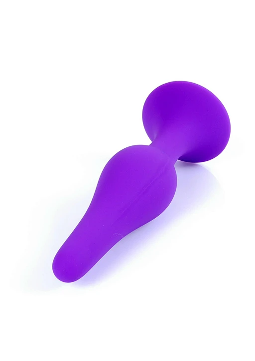 Plug analny silikonowy Large - przyssawka, 12,5 cm — zdjęcie 2