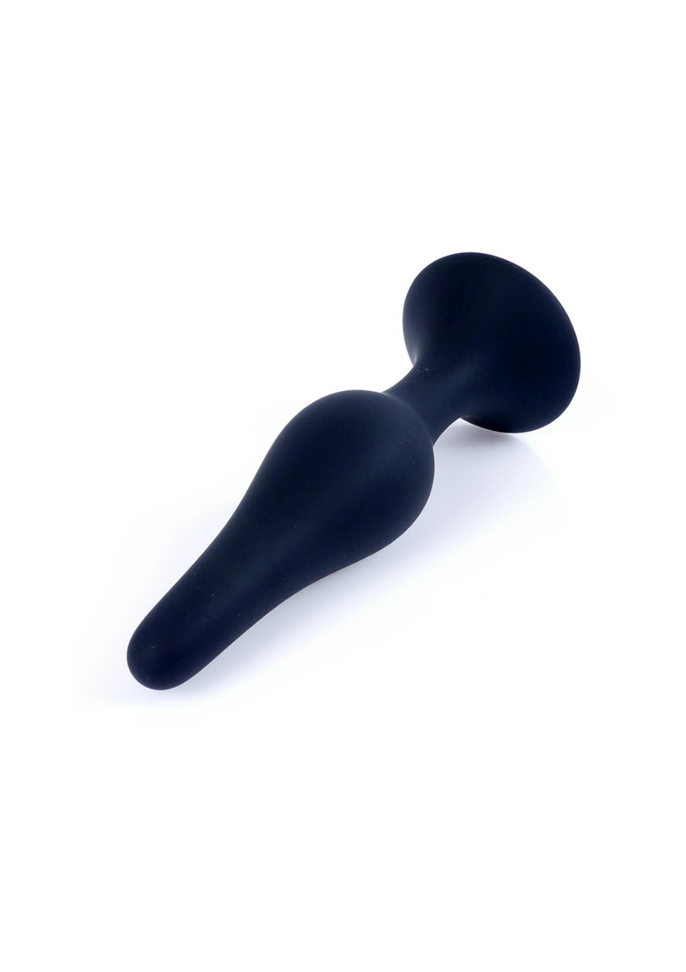 Plug analny Small - silikon, przyssawka — zdjęcie 2