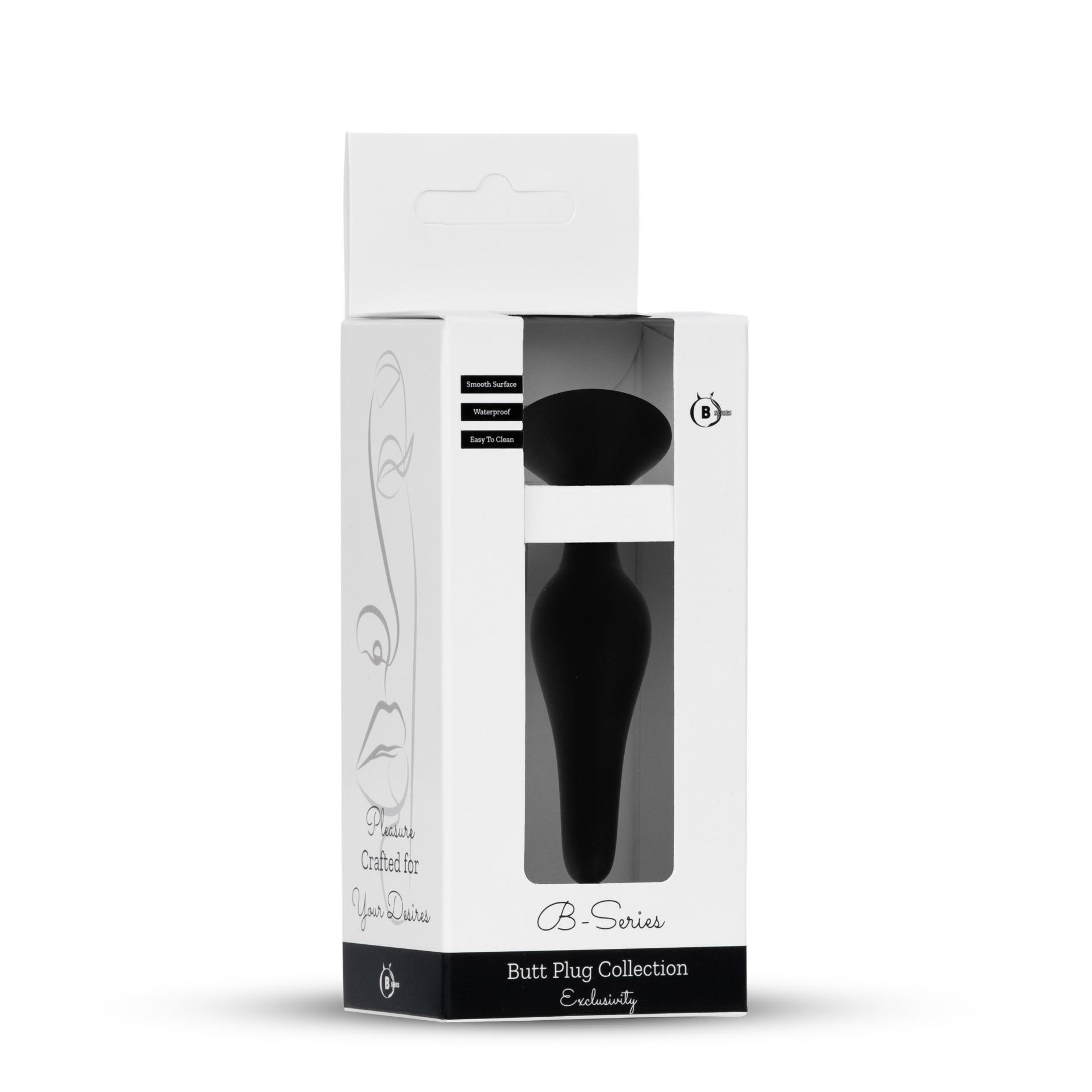 Plug analny Medium - silikon, przyssawka — zdjęcie 3