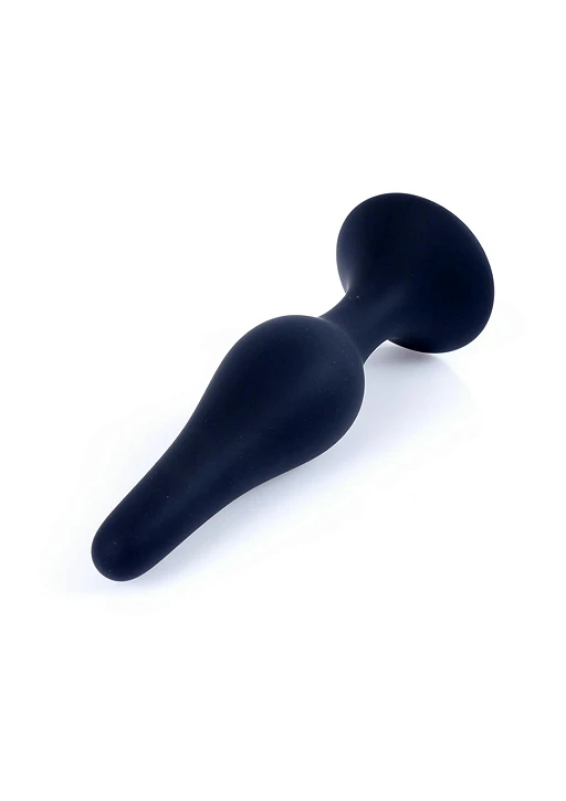 Plug analny Medium - silikon, przyssawka — zdjęcie 2
