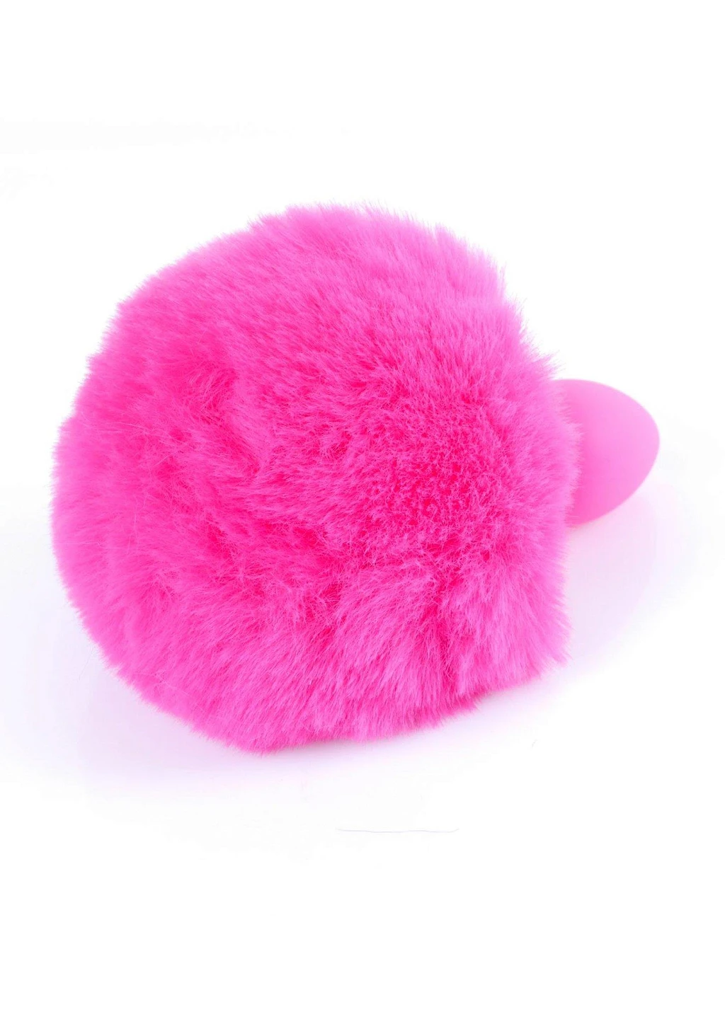 Korek analny Bunny Tail S - z ogonem różowy — zdjęcie 2