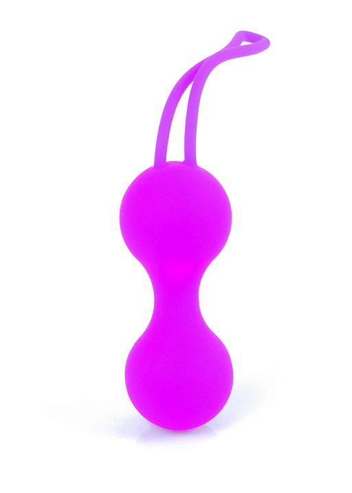 Zestaw kulek Purple - silikon, 3 szt. — zdjęcie 7