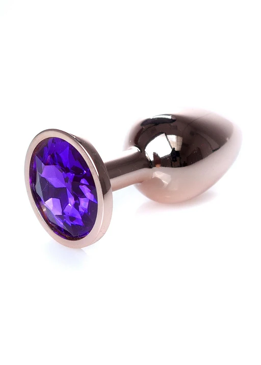 Korek biżuteryjny Purple S - stal nierdzewna