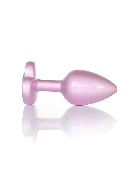 Korek biżuteryjny Pearl Pink Heart S - stal nierdzewna — zdjęcie 2