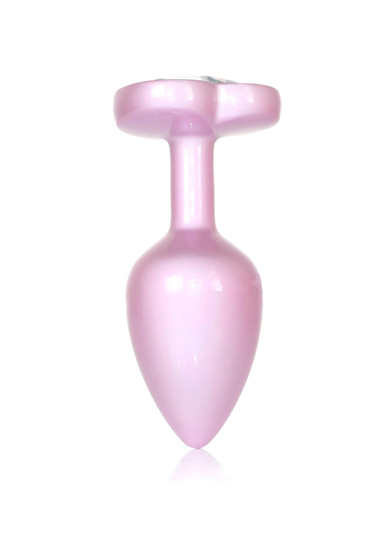 Korek biżuteryjny Pearl Pink Heart S - stal nierdzewna — zdjęcie 3