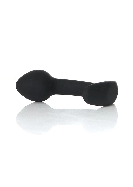 Korek analny Silicone Curved S - anatomiczny kształt — zdjęcie 3