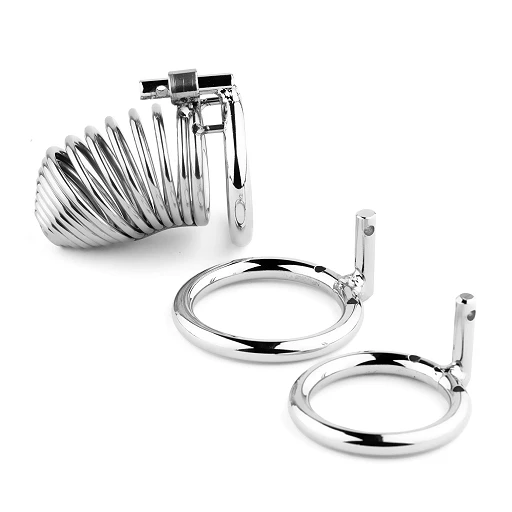 Klatka na penisa Short – stal nierdzewna, 7,7 cm — zdjęcie 10