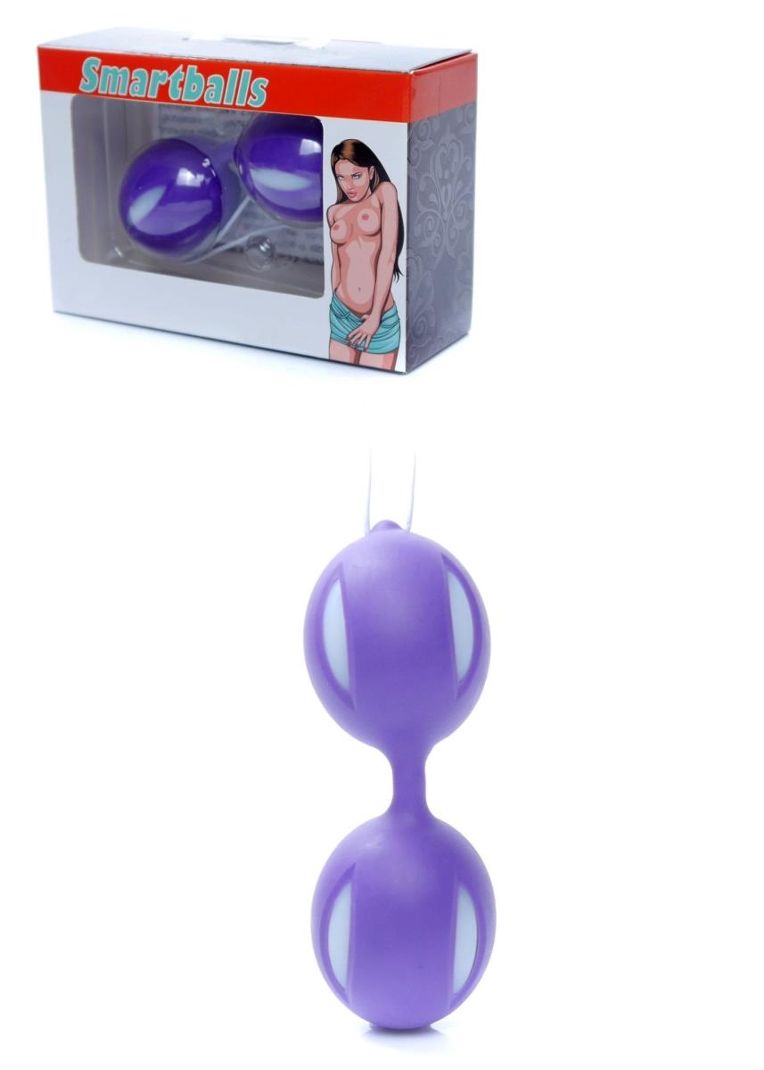 Kulki gejszy Smartballs – fioletowe, 19 cm, Ø 3,6 cm — zdjęcie 3