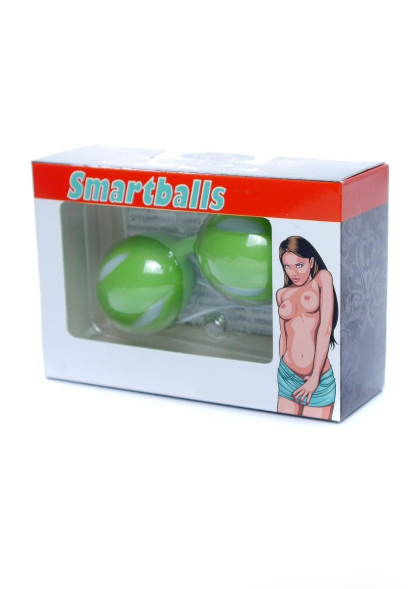 Kulki gejszy Smartballs – podwójne, 3,6 cm, zielone — zdjęcie 4