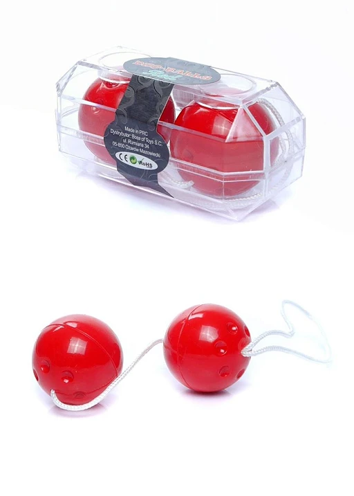Kulki gejszy Duo-Balls Red - zestaw 2 szt. — zdjęcie 2