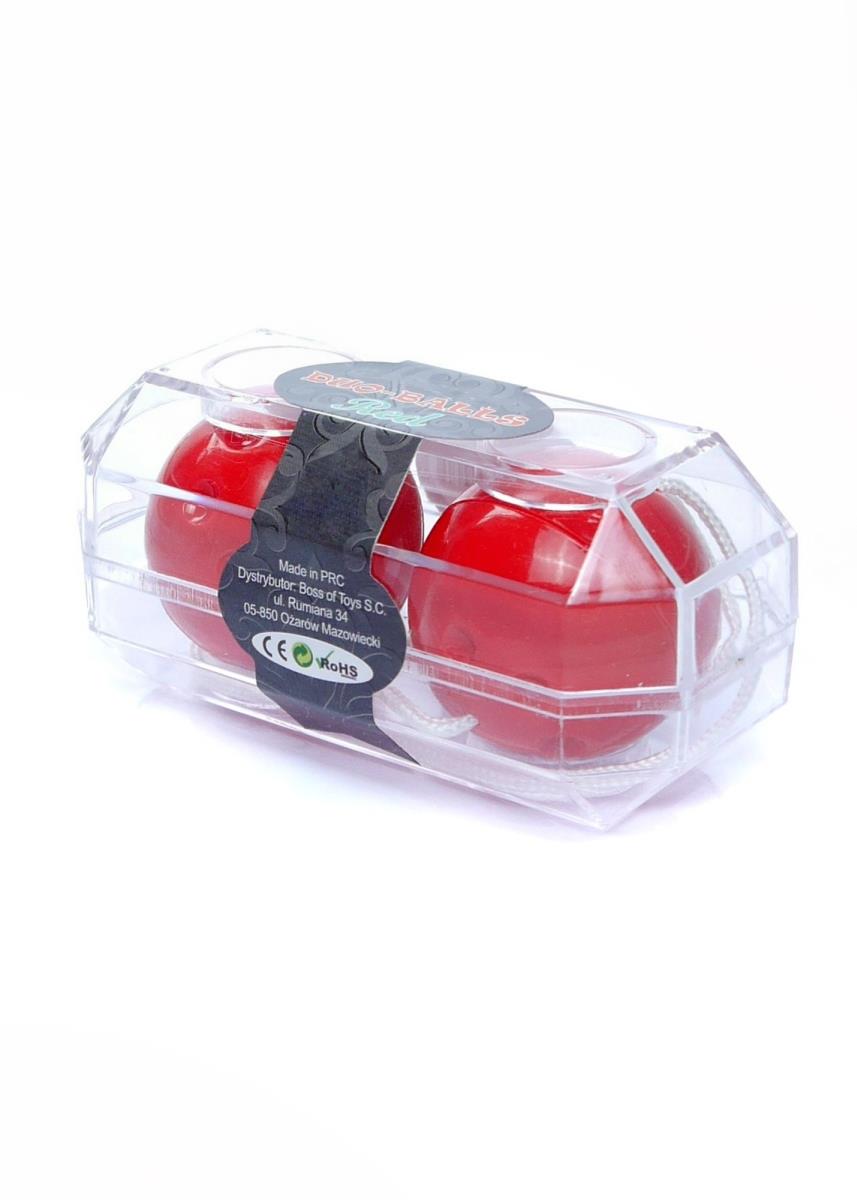 Kulki gejszy Duo-Balls Red - zestaw 2 szt. — zdjęcie 3