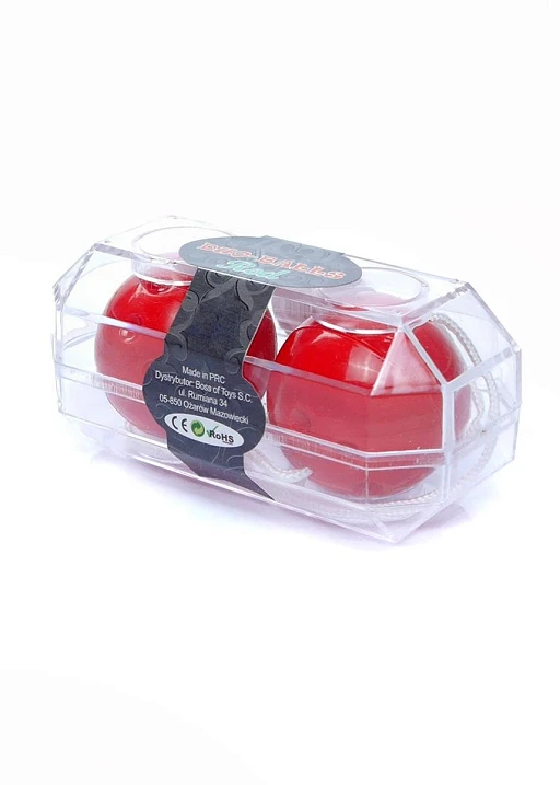 Kulki gejszy Duo-Balls Red - zestaw 2 szt. — zdjęcie 3