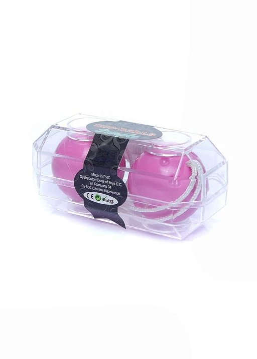 Kulki gejszy Duo-Balls – fioletowe, 21 cm, Ø 3,2 cm — zdjęcie 3
