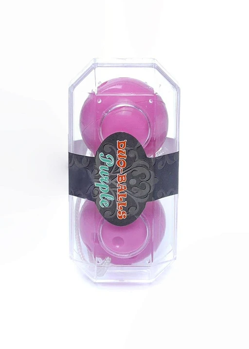 Kulki gejszy Duo-Balls – fioletowe, 21 cm, Ø 3,2 cm — zdjęcie 5