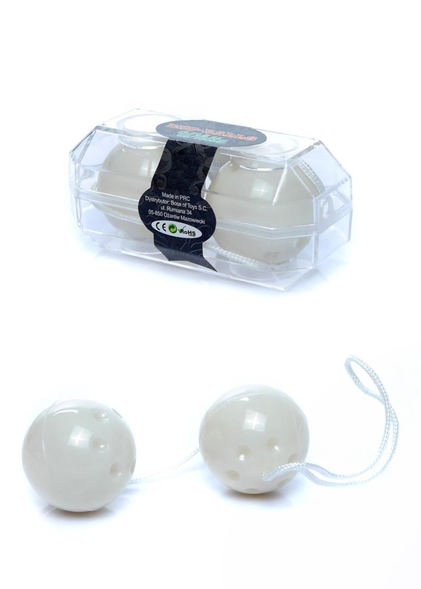 Kulki gejszy Duo-Balls White - zestaw 2 szt. — zdjęcie 2
