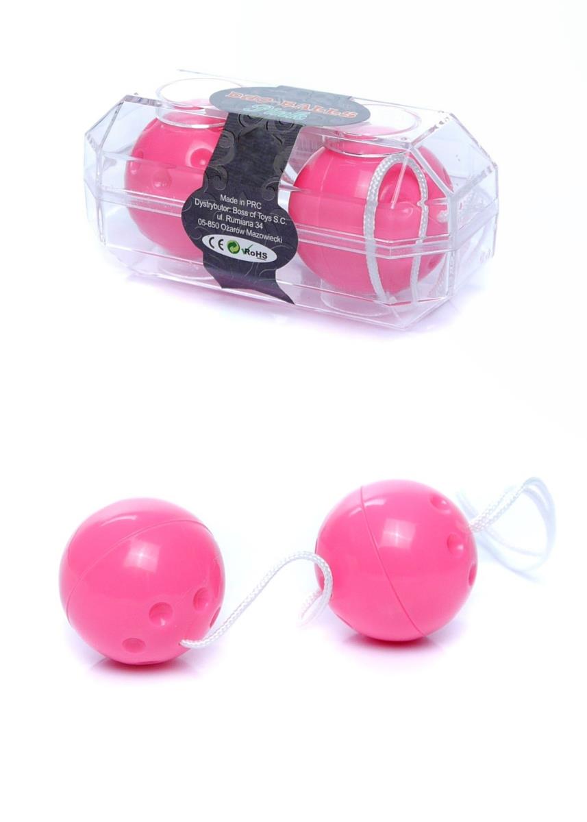 Kulki gejszy Duo-Balls Pink – dwie kulki, 3,2 cm średnicy — zdjęcie 2