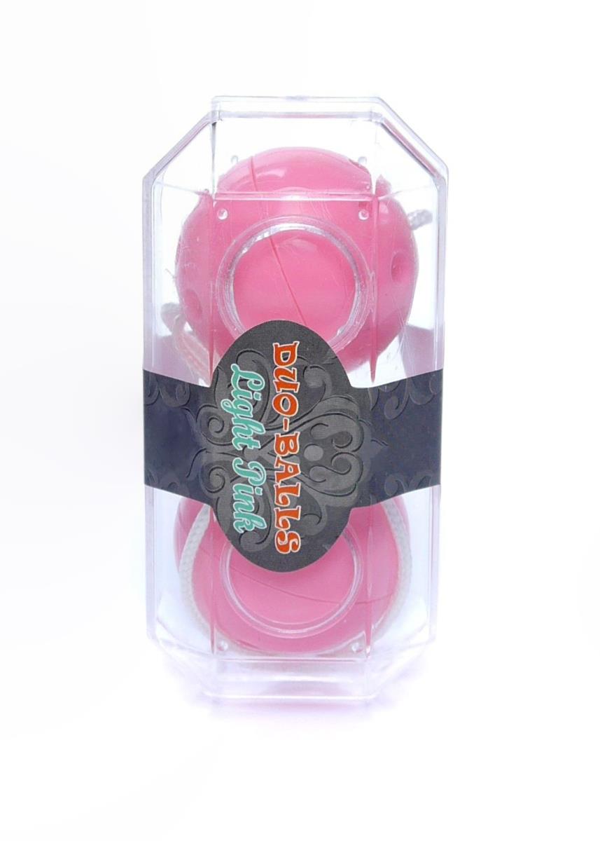 Kulki gejszy Duo-Balls – różowe, z linką, 3,2 cm — zdjęcie 5