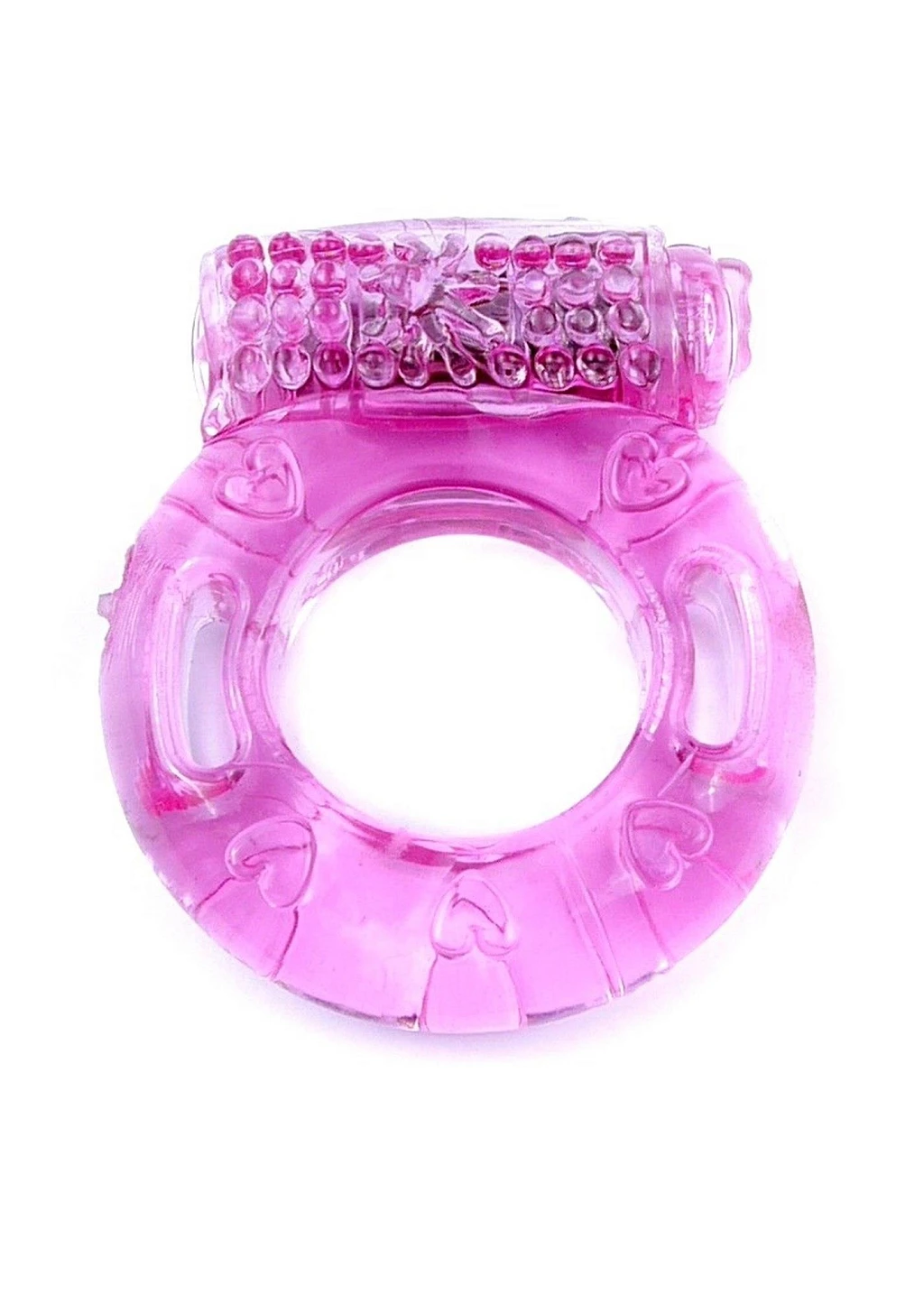 Pierścień erekcyjny wibracyjny Vibrating CockRing Pink