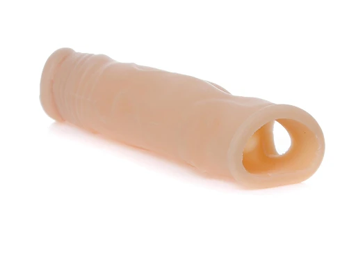 Nakładka na penisa – wydłuża o 6,5 cm, otwór na jądra — zdjęcie 5