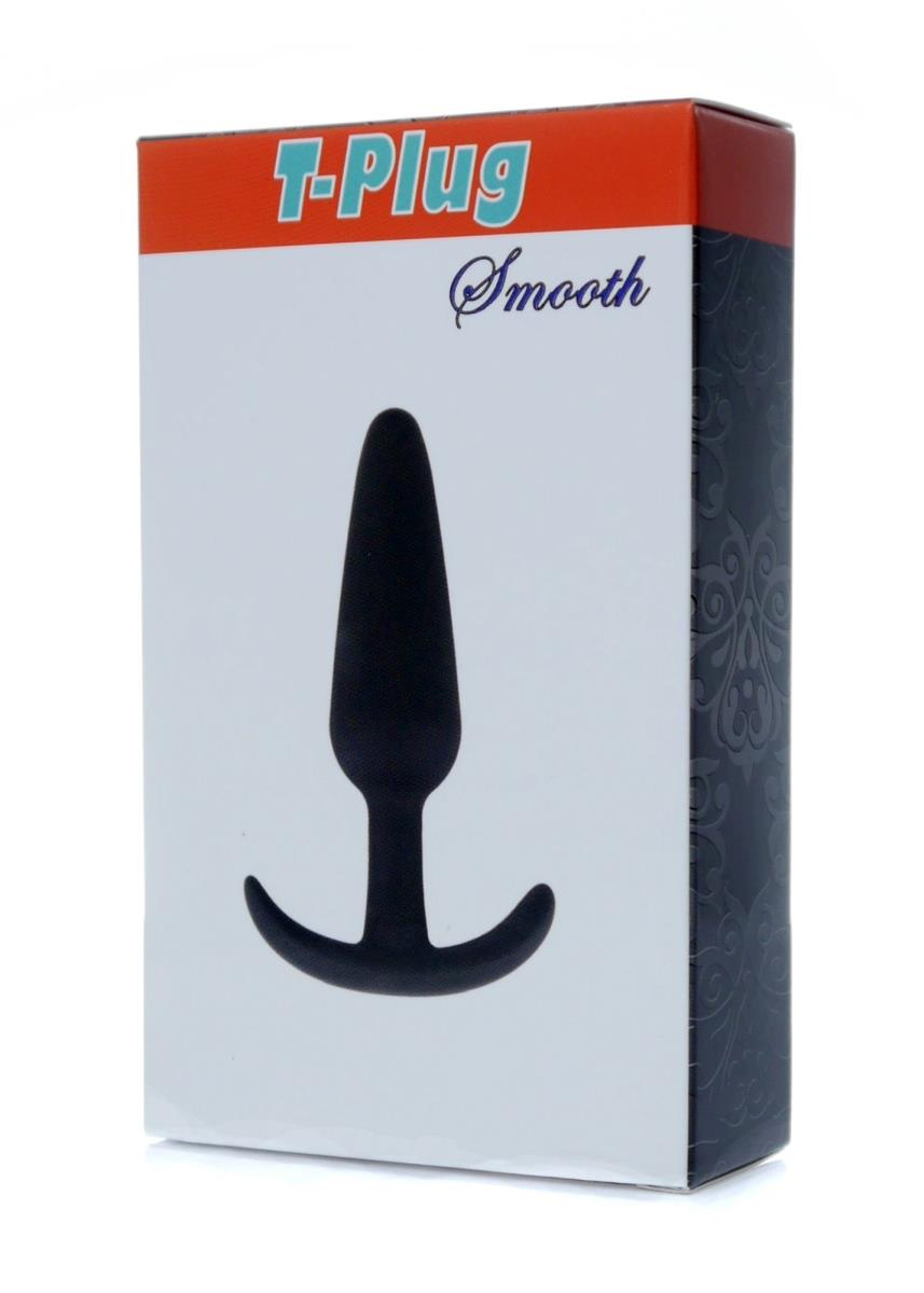 Korek analny Plug-T-Plug Smooth S - TPE gładki — zdjęcie 3