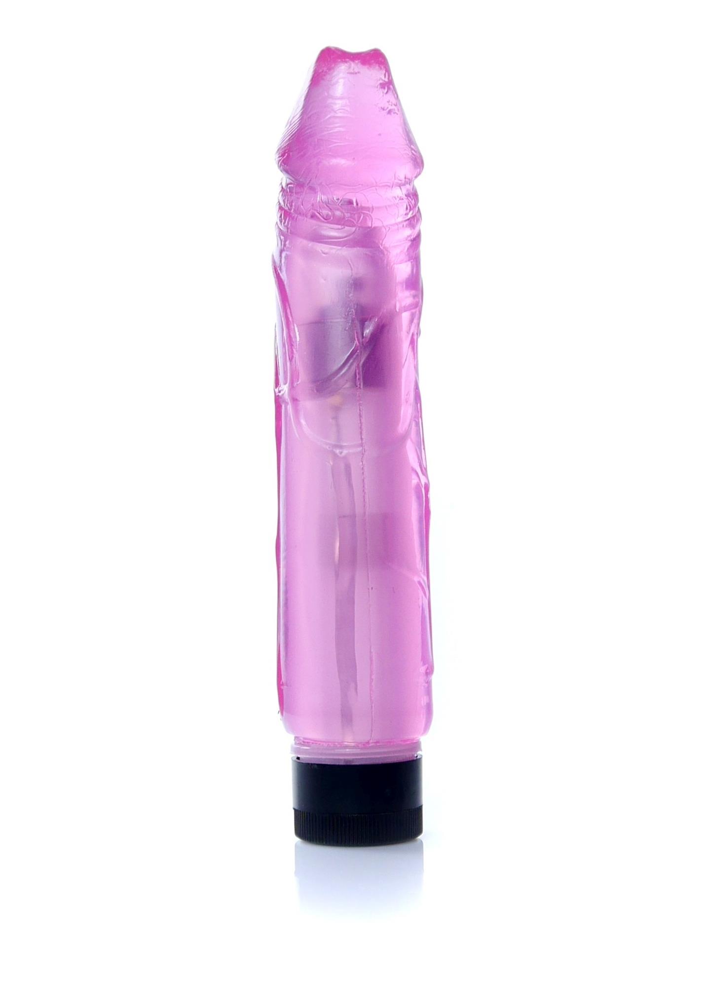 Wibrator Juicy Jelly Multispeed – różowy, 22 cm — zdjęcie 2