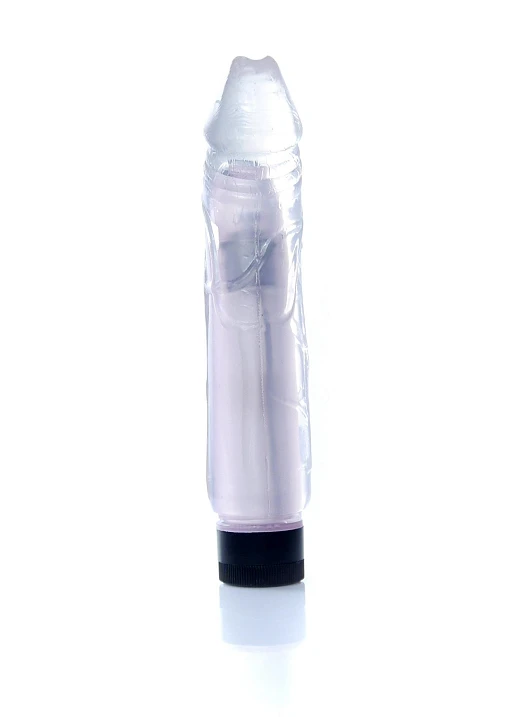 Wibrator Juicy Jelly — multispeed, 22 cm, przezroczysty — zdjęcie 2