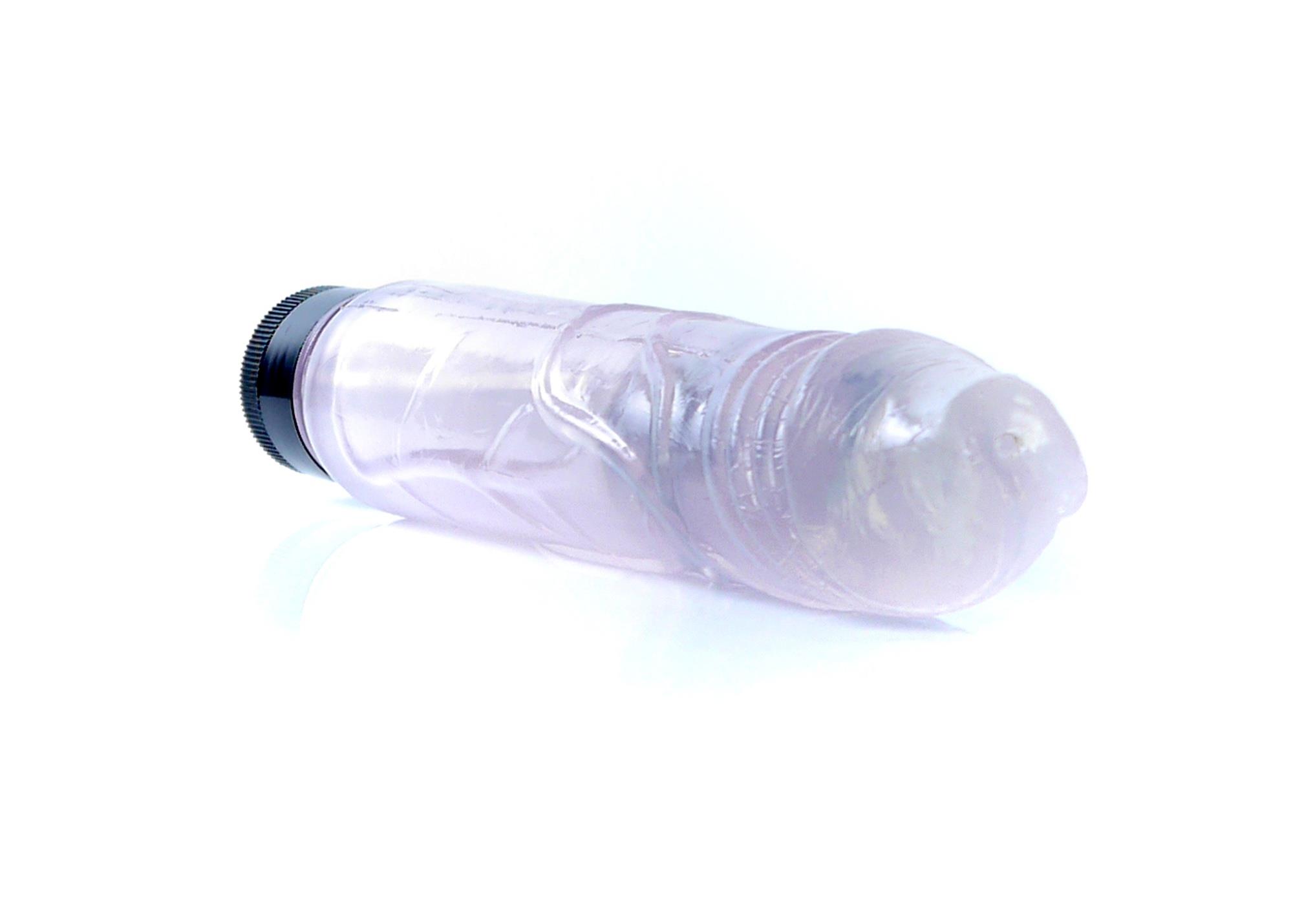 Wibrator Juicy Jelly — multispeed, 22 cm, przezroczysty — zdjęcie 4