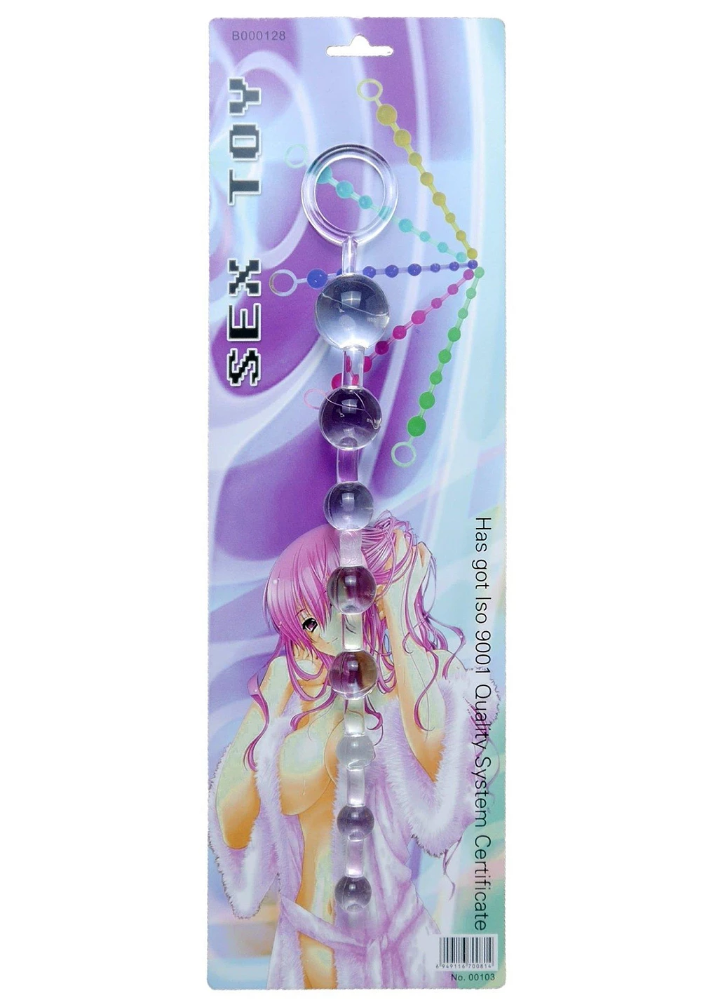 Koraliki analne Jelly Anal - stopniowana średnica — zdjęcie 3