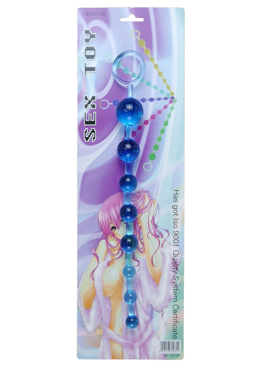 Koraliki analne Jelly Anal - stopniowane 10 kulek — zdjęcie 3