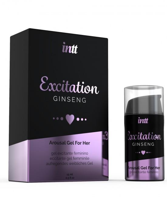 Żel stymulujący Excitation Ginseng – dla kobiet, z żeń-szeniem, 15 ml — zdjęcie 2