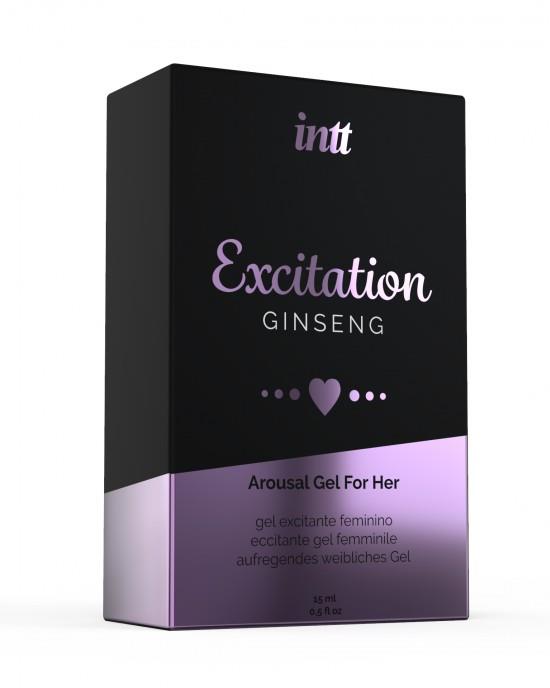 Żel stymulujący Excitation Ginseng – dla kobiet, z żeń-szeniem, 15 ml — zdjęcie 3