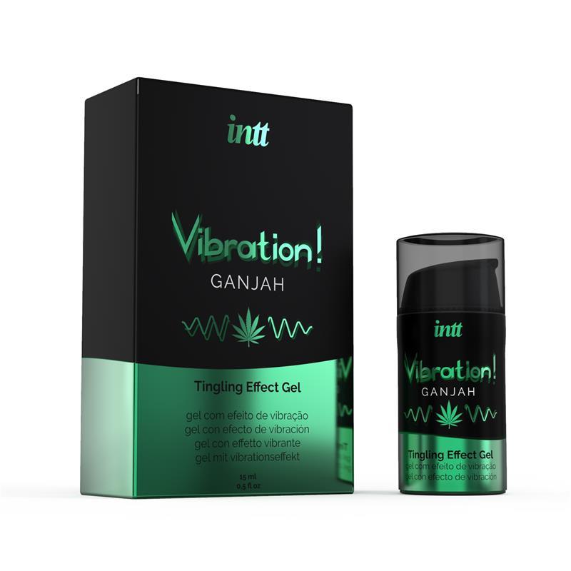 Żel stymulujący Vibration Ganjah – efekt wibracji, 15 ml — zdjęcie 2