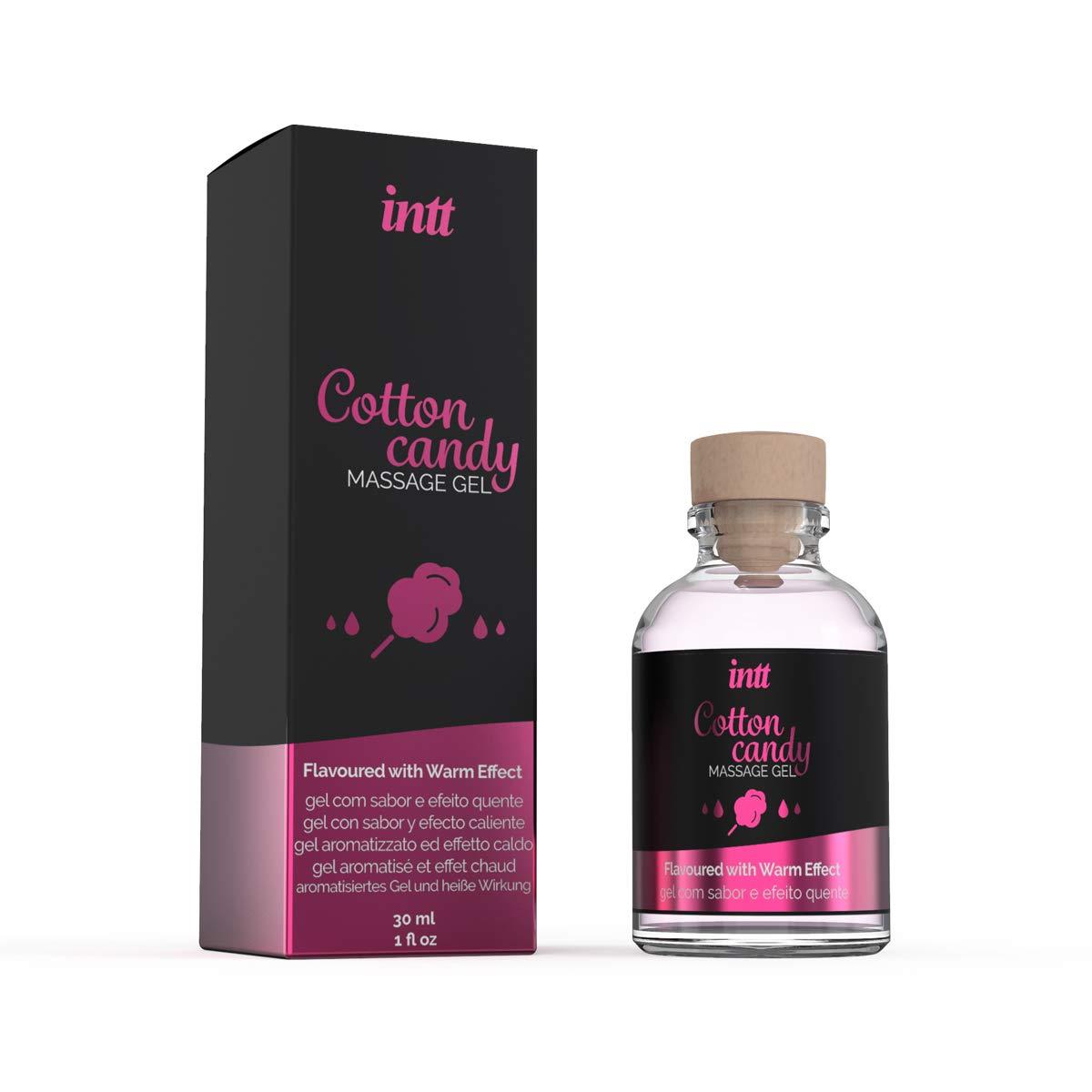 Żel do masażu Cotton Candy – wata cukrowa, efekt rozgrzewający, 30 ml — zdjęcie 2