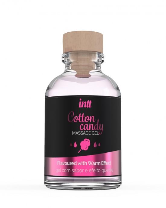 Żel do masażu Cotton Candy – wata cukrowa, efekt rozgrzewający, 30 ml — zdjęcie 1