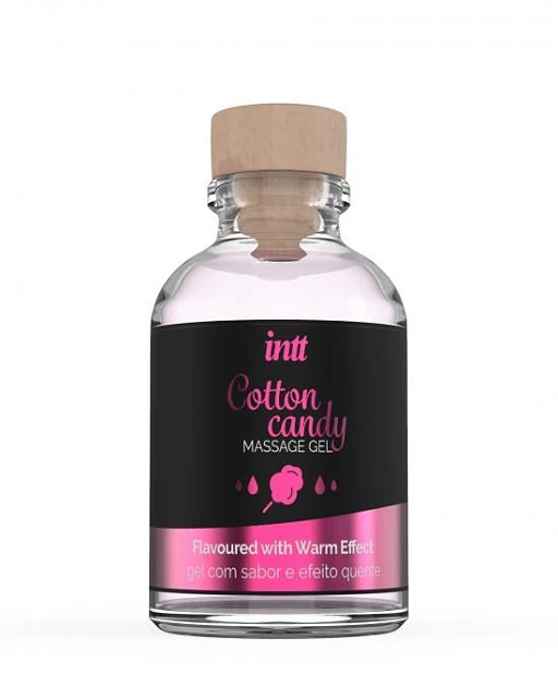 Żel do masażu Cotton Candy – wata cukrowa, efekt rozgrzewający, 30 ml