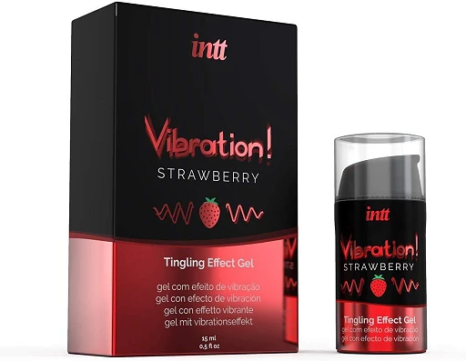 Żel wibrujący Vibration Strawberry 15 ml