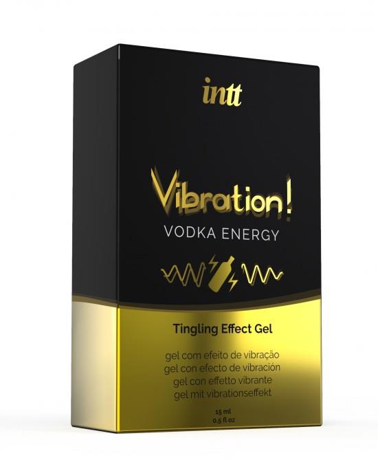 Żel wibrujący Vibration Vodka 15 ml — zdjęcie 3