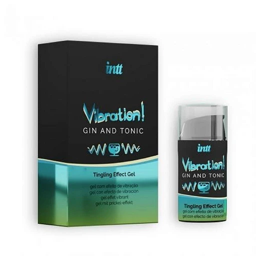 Żel Vibration Gin & Tonic - efekt wibracji i ciepła — zdjęcie 2