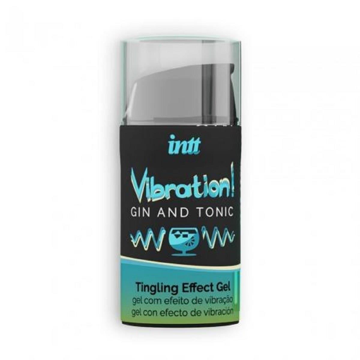 Żel Vibration Gin & Tonic - efekt wibracji i ciepła — zdjęcie 1