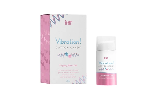 Żel stymulujący Vibration Cotton Candy – efekt wibracji i ciepła — zdjęcie 2