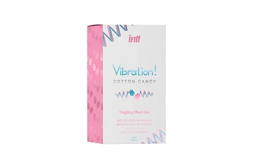 Żel stymulujący Vibration Cotton Candy – efekt wibracji i ciepła — zdjęcie 3