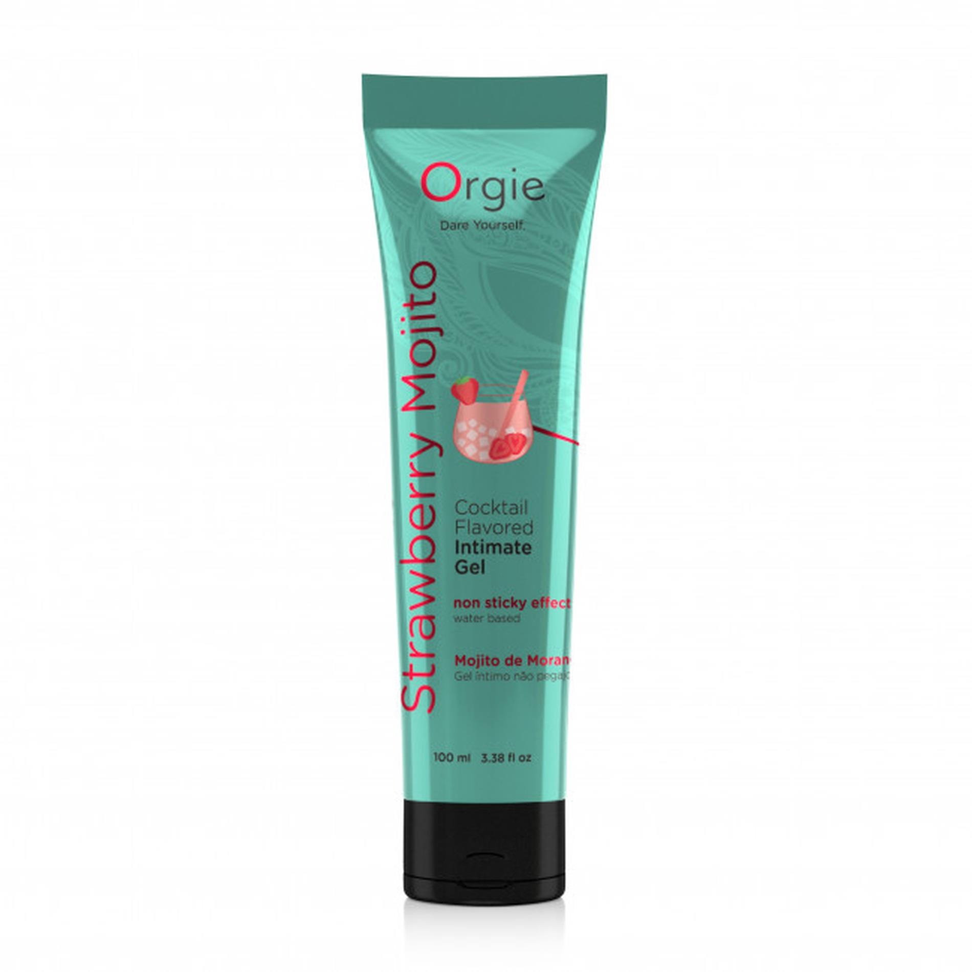 Lubrykant smakowy Orgie Lube Tube Strawberry Mojito – 100 ml — zdjęcie 1