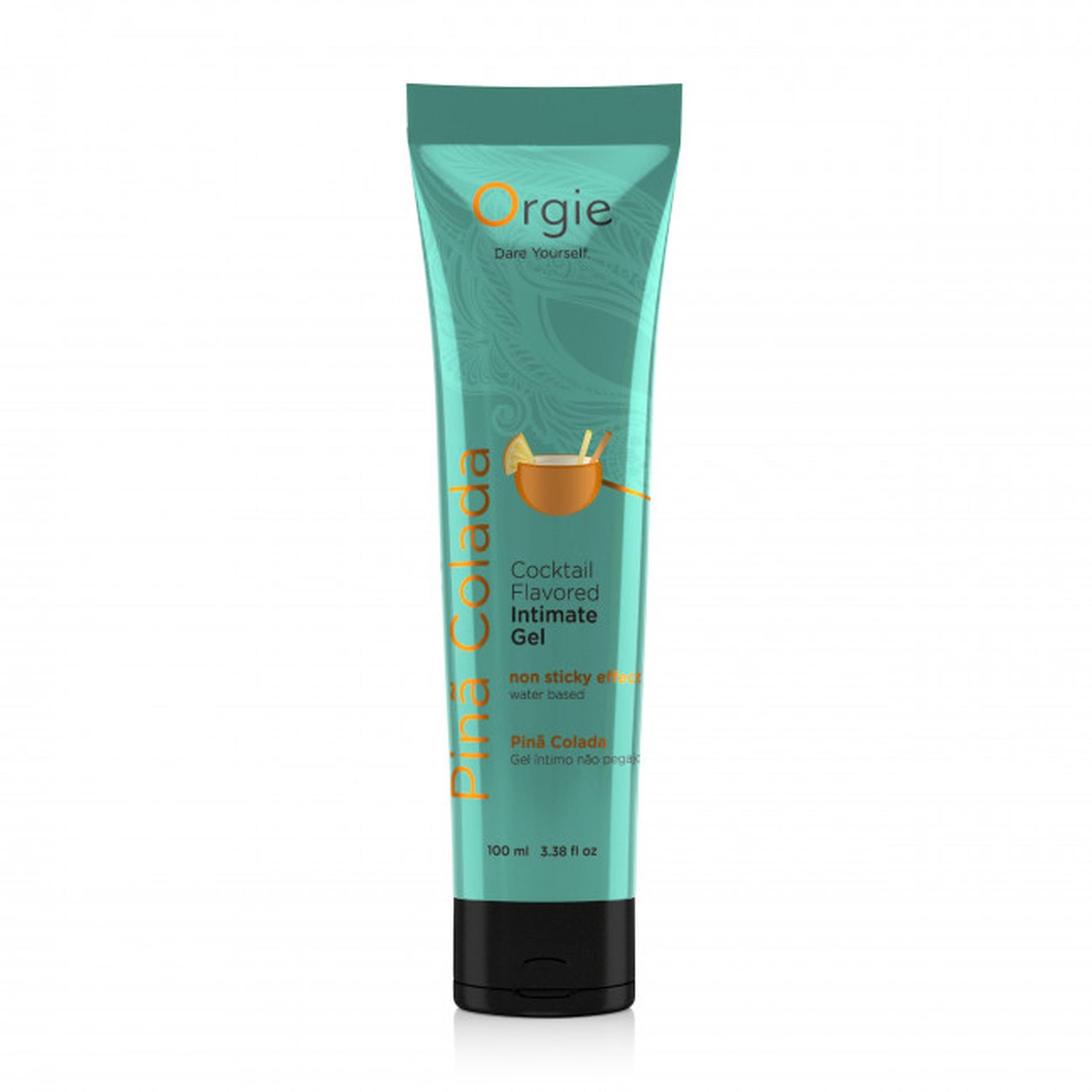 Lubrykant smakowy Orgie Lube Tube Piña Colada – 100 ml — zdjęcie 1